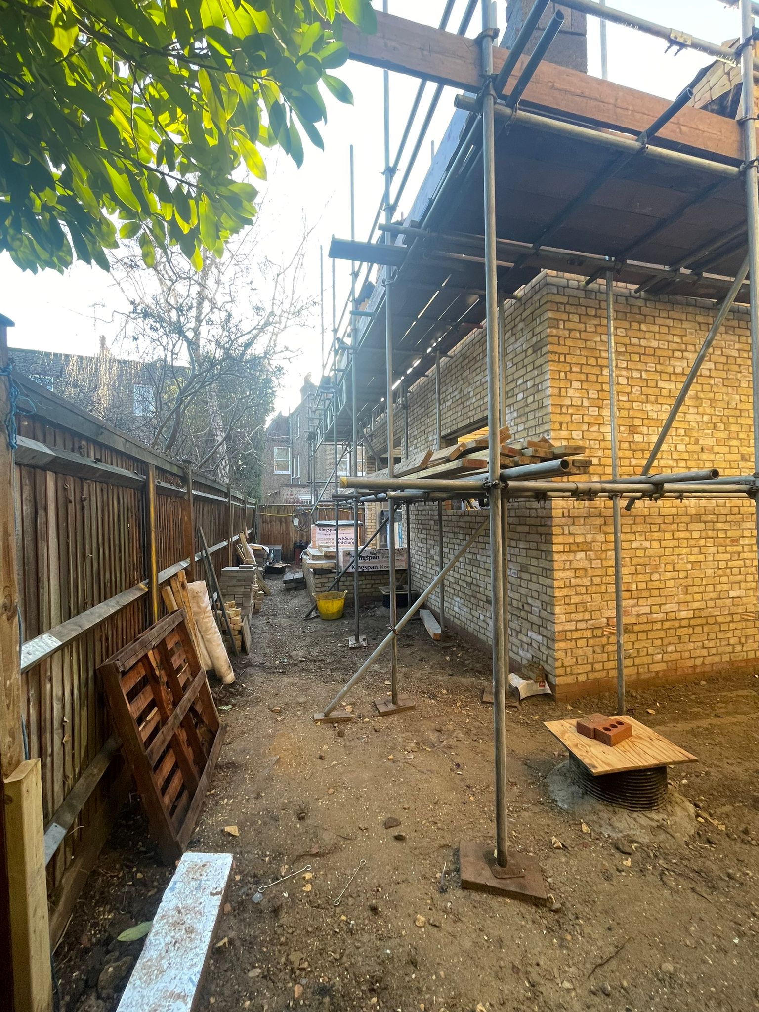 Blossom House construction progress January 2026