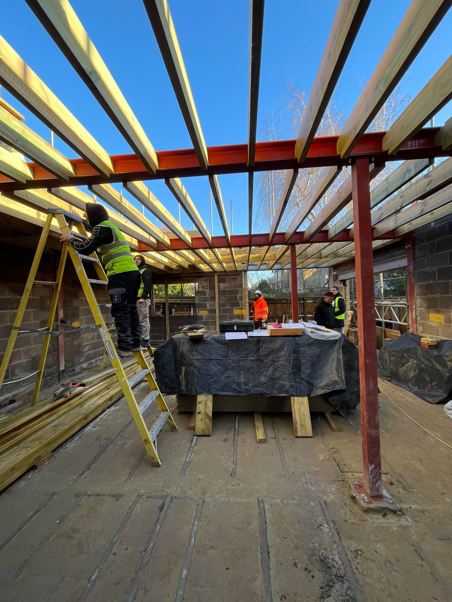 Blossom House construction progress January 2026