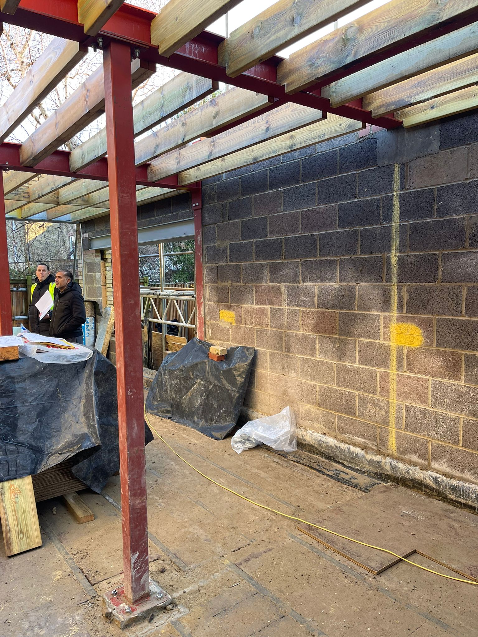 Blossom House construction progress January 2026