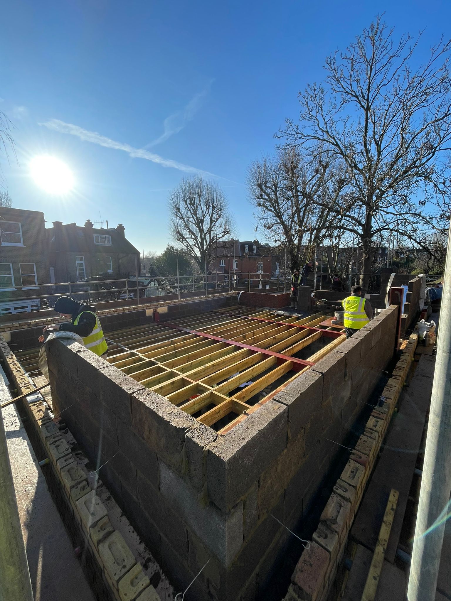 Blossom House construction progress January 2026