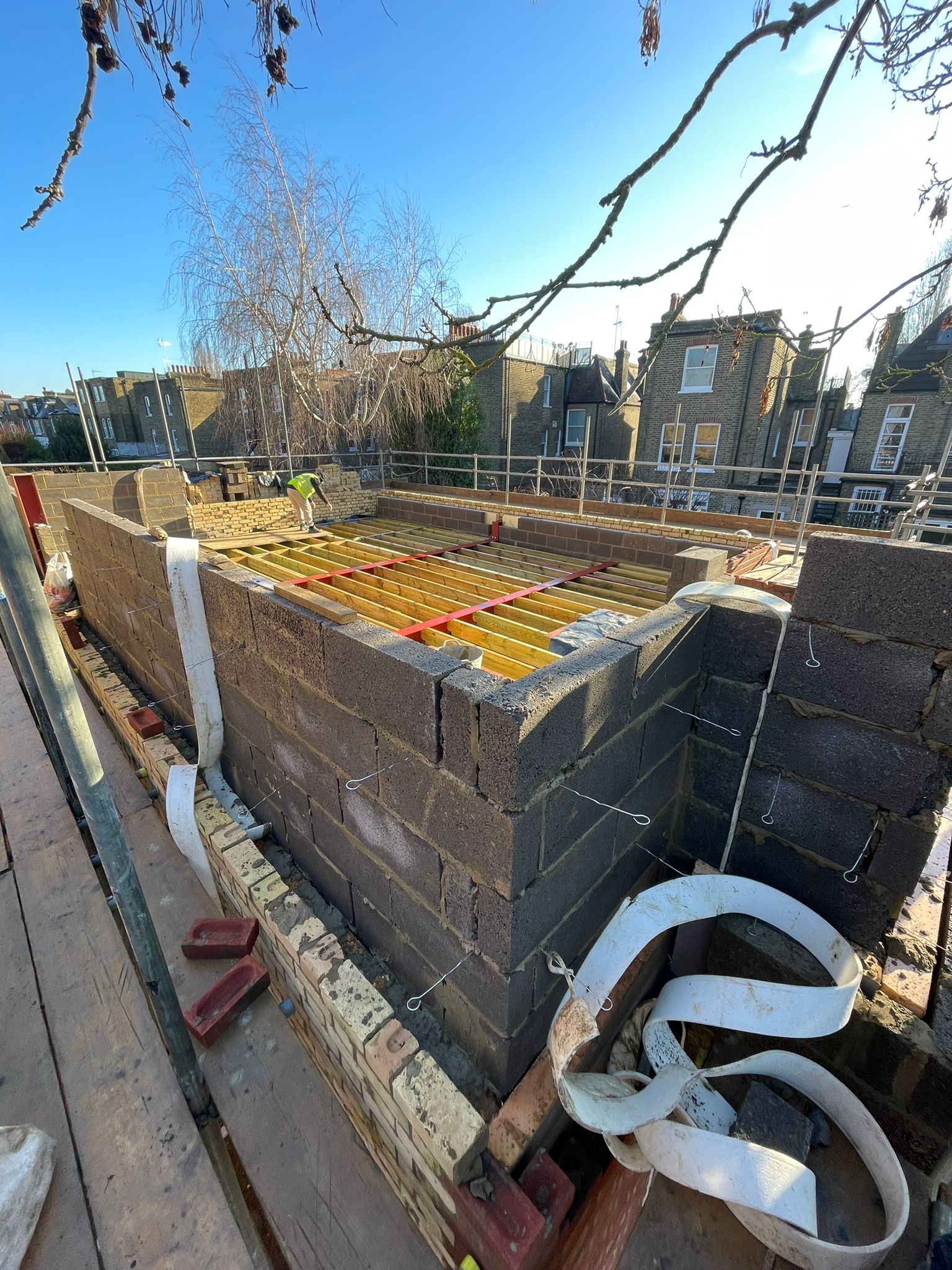 Blossom House construction progress January 2026