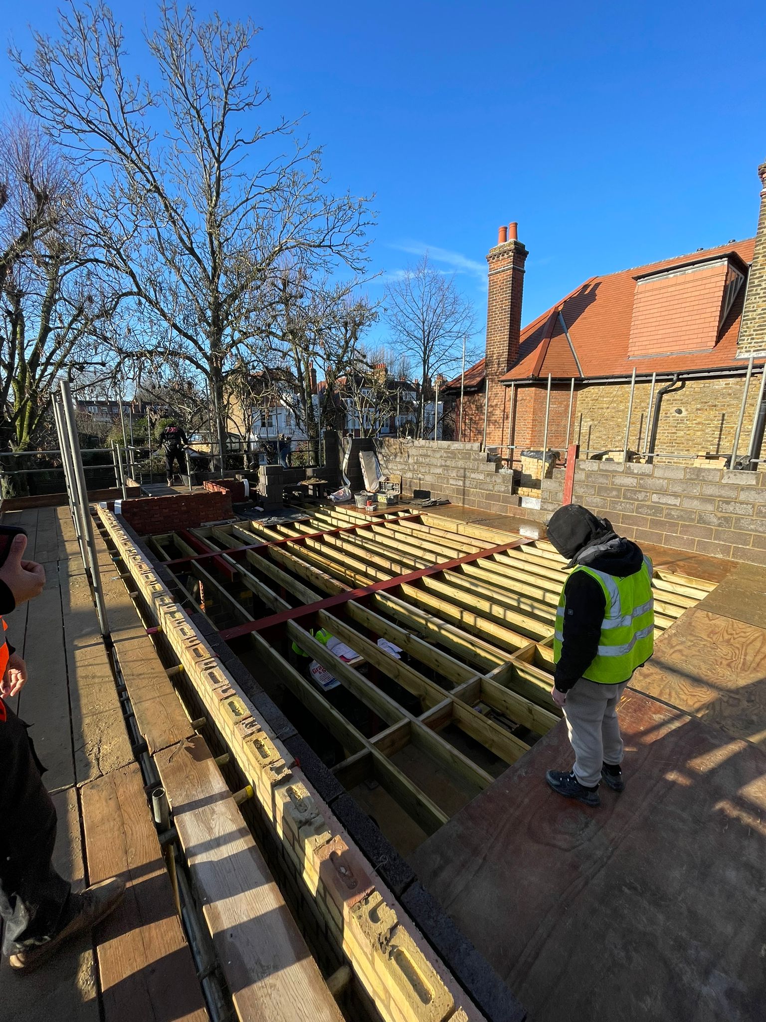 Blossom House construction progress January 2026